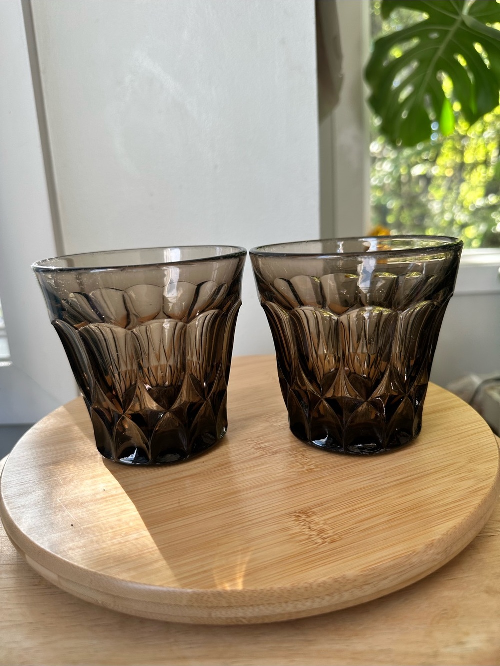 Vintage Noritake Double Highball Tumbler Set of two